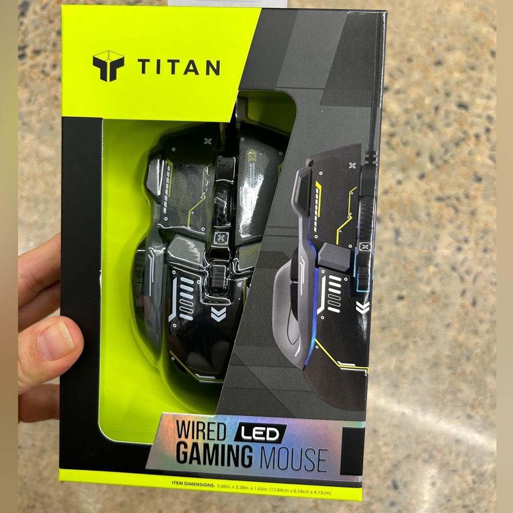NWT Wired LED Gaming mouse